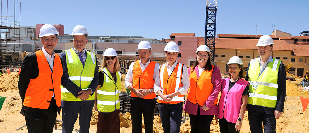 Foundations being laid for new 112-bed public ward block