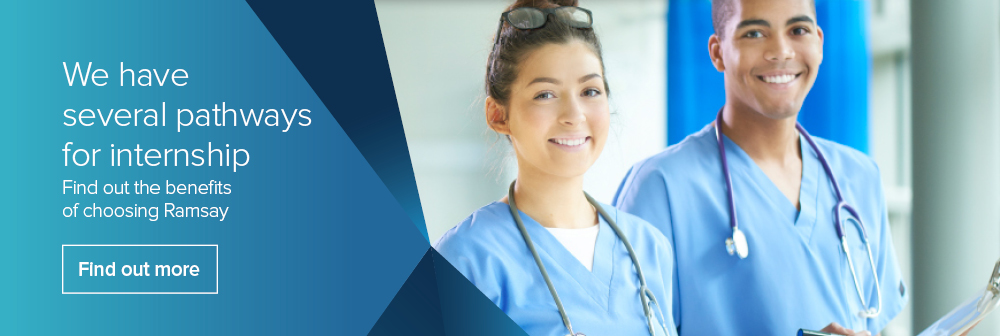 We have several pathways for internship