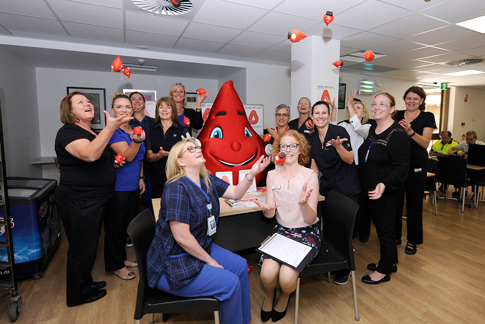Joondalup Health Campus rallies to support Red Cross Blood Challenge
