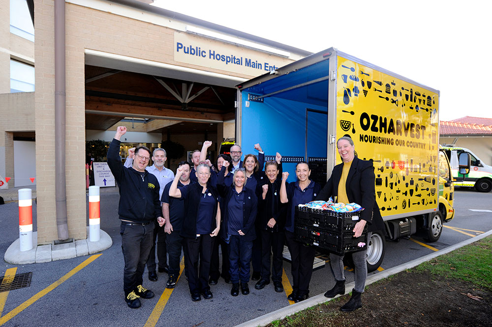 Joondalup Heath Campus celebrates more than 75,000 meals for our community through OzHarvest