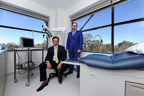 Dr Santanu Baruah (L) and Dr Gian Urbani (R)