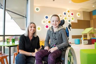 Jo and Lux HarringtonTelethon Childrens Ward Launch